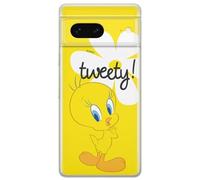 ERT GROUP mobile phone case for Google PIXEL 7 original and officially Licensed Looney Tunes pattern Tweety 005 optimally adapted to the shape of the mobile phone, case made of TPU