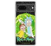 ERT GROUP mobile phone case for Google PIXEL 7 original and officially Licensed Rick and Morty pattern Rick & Morty 007 optimally adapted to the shape of the mobile phone, case made of TPU