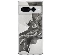 ERT GROUP mobile phone case for Google PIXEL 7 PRO original and officially Licensed DC pattern Batman 016 optimally adapted to the shape of the mobile phone, case made of TPU