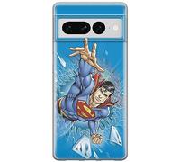 ERT GROUP mobile phone case for Google PIXEL 7 PRO original and officially Licensed DC pattern Superman 005 optimally adapted to the shape of the mobile phone, case made of TPU