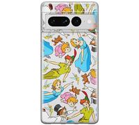 ERT GROUP mobile phone case for Google PIXEL 7 PRO original and officially Licensed Disney pattern Peter Pan 002 optimally adapted to the shape of the mobile phone, partially transparent