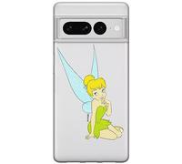ERT GROUP mobile phone case for Google PIXEL 7 PRO original and officially Licensed Disney pattern Tinker Bell 005 optimally adapted to the shape of the mobile phone, partially transparent