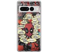 ERT GROUP mobile phone case for Google PIXEL 7 PRO original and officially Licensed Marvel pattern Deadpool 008 optimally adapted to the shape of the mobile phone, case made of TPU