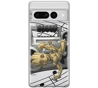 ERT GROUP mobile phone case for Google PIXEL 7 PRO original and officially Licensed Marvel pattern Groot 004 optimally adapted to the shape of the mobile phone, partially transparent