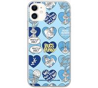 ERT GROUP mobile phone case for Iphone 11 original and officially Licensed Looney Tunes pattern Bugs 021 optimally adapted to the shape of the mobile phone, case made of TPU