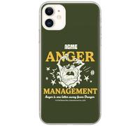 ERT GROUP mobile phone case for Iphone 11 original and officially Licensed Looney Tunes pattern Tasmanian 006 optimally adapted to the shape of the mobile phone, case made of TPU