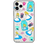 ERT GROUP mobile phone case for Iphone 11 PRO original and officially Licensed Disney pattern Alice 011 optimally adapted to the shape of the mobile phone, partially transparent