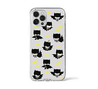 ERT GROUP mobile phone case for Iphone 12 PRO MAX original and officially Licensed DC pattern Batman 077 optimally adapted to the shape of the mobile phone, partially transparent