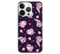 ERT GROUP mobile phone case for Iphone 13 PRO MAX original and officially Licensed Looney Tunes pattern Lola & Bugs 003 optimally adapted to the shape of the mobile phone, case made of TPU