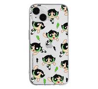 ERT GROUP mobile phone case for Iphone 14 original and officially Licensed The Powerpuff Girls pattern 009 optimally adapted to the shape of the mobile phone, partially transparent