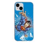 ERT GROUP mobile phone case for Iphone 14 PLUS original and officially Licensed DC pattern Superman 005 optimally adapted to the shape of the mobile phone, case made of TPU