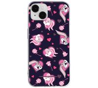 ERT GROUP mobile phone case for Iphone 14 PLUS original and officially Licensed Looney Tunes pattern Lola & Bugs 003 optimally adapted to the shape of the mobile phone, case made of TPU