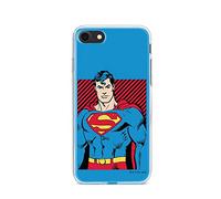 ERT GROUP mobile phone case for Iphone 7/8/ SE 2/ SE 3 original and officially Licensed DC pattern Superman 029 optimally adapted to the shape of the mobile phone, case made of TPU