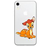 ERT GROUP mobile phone case for Iphone XR original and officially Licensed Disney pattern Bambi 016 optimally adapted to the shape of the mobile phone, partially transparent
