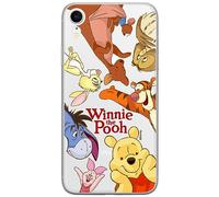 ERT GROUP mobile phone case for Iphone XR original and officially Licensed Disney pattern Winnie the Pooh & Friends 046 optimally adapted to the shape of the mobile phone, partially transparent