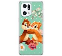 ERT GROUP mobile phone case for Oppo FIND X5 PRO original and officially Licensed Disney pattern Chip & Dale 003 optimally adapted to the shape of the mobile phone, case made of TPU