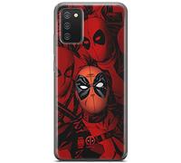 ERT GROUP mobile phone case for Samsung A02S original and officially Licensed Marvel pattern Deadpool 001 optimally adapted to the shape of the mobile phone, case made of TPU