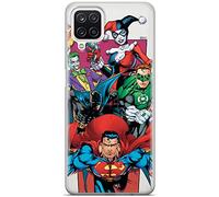 ERT GROUP mobile phone case for Samsung A12 / M12 / F12 original and officially Licensed DC pattern Justice League 004 optimally adapted to the shape of the mobile phone, partially transparent