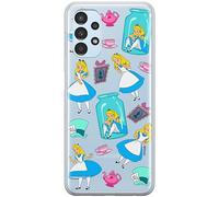 ERT GROUP mobile phone case for Samsung A13 4G original and officially Licensed Disney pattern Alice 011 optimally adapted to the shape of the mobile phone, partially transparent