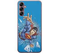 ERT GROUP mobile phone case for Samsung A14 4G/5G original and officially Licensed DC pattern Superman 005 optimally adapted to the shape of the mobile phone, case made of TPU