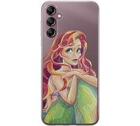 ERT GROUP mobile phone case for Samsung A14 4G/5G original and officially Licensed Disney pattern Ariel 004 optimally adapted to the shape of the mobile phone, partially transparent