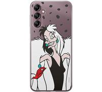 ERT GROUP mobile phone case for Samsung A14 4G/5G original and officially Licensed Disney pattern Cruella 004 optimally adapted to the shape of the mobile phone, partially transparent