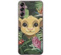 ERT GROUP mobile phone case for Samsung A14 4G/5G original and officially Licensed Disney pattern Simba & Friends 002 optimally adapted to the shape of the mobile phone, case made of TPU