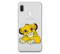 ERT GROUP mobile phone case for Samsung A20e original and officially Licensed Disney pattern Simba & Friends 009 optimally adapted to the shape of the mobile phone, partially transparent