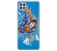 ERT GROUP mobile phone case for Samsung A22 5G original and officially Licensed DC pattern Superman 005 optimally adapted to the shape of the mobile phone, case made of TPU
