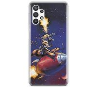 ERT GROUP mobile phone case for Samsung A32 5G original and officially Licensed Marvel pattern Rocket 007 optimally adapted to the shape of the mobile phone, case made of TPU