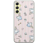 ERT GROUP mobile phone case for Samsung A34 5G original and officially Licensed Disney pattern Alice 001 optimally adapted to the shape of the mobile phone, case made of TPU