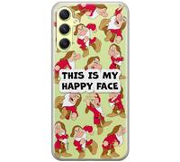 ERT GROUP mobile phone case for Samsung A34 5G original and officially Licensed Disney pattern Snow White & 7 dwarfs 014 optimally adapted to the shape of the mobile phone, partially transparent