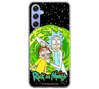 ERT GROUP mobile phone case for Samsung A34 5G original and officially Licensed Rick and Morty pattern Rick & Morty 007 optimally adapted to the shape of the mobile phone, case made of TPU