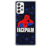 ERT GROUP mobile phone case for Samsung A52 5G / A52 LTE 4G / A52S 5G original and officially Licensed Marvel pattern Spider Man 029 adapted to the shape of the mobile phone, case made of TPU