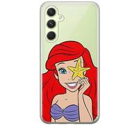 ERT GROUP mobile phone case for Samsung A54 5G original and officially Licensed Disney pattern Ariel 009 optimally adapted to the shape of the mobile phone, partially transparent