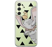 ERT GROUP mobile phone case for Samsung A54 5G original and officially Licensed Disney pattern Dumbo 001 optimally adapted to the shape of the mobile phone, partially transparent