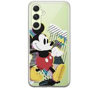 ERT GROUP mobile phone case for Samsung A54 5G original and officially Licensed Disney pattern Mickey 032 optimally adapted to the shape of the mobile phone, partially transparent