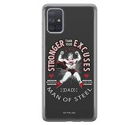 ERT GROUP mobile phone case for Samsung A71 original and officially Licensed DC pattern Superman 025 optimally adapted to the shape of the mobile phone, case made of TPU