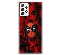 ERT GROUP mobile phone case for Samsung A73 5G original and officially Licensed Marvel pattern Deadpool 001 optimally adapted to the shape of the mobile phone, case made of TPU