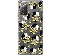 ERT GROUP mobile phone case for Samsung GALAXY NOTE 20 original and officially Licensed Disney pattern Cruella 007 optimally adapted to the shape of the mobile phone, partially transparent