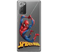 ERT GROUP mobile phone case for Samsung GALAXY NOTE 20 original and officially Licensed Marvel pattern Spider Man 019 optimally adapted to the shape of the mobile phone, partially transparent