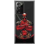 ERT GROUP mobile phone case for Samsung GALAXY NOTE 20 ULTRA original and officially Licensed Marvel pattern Deadpool 006 optimally adapted to the shape of the mobile phone, partially transparent