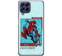 ERT GROUP mobile phone case for Samsung M33 5G original and officially Licensed Marvel pattern Spider Man 041 optimally adapted to the shape of the mobile phone, case made of TPU