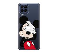 ERT GROUP mobile phone case for Samsung M53 5G original and officially Licensed Disney pattern Mickey 003 optimally adapted to the shape of the mobile phone, partially transparent