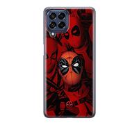 ERT GROUP mobile phone case for Samsung M53 5G original and officially Licensed Marvel pattern Deadpool 001 optimally adapted to the shape of the mobile phone, case made of TPU