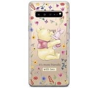 ERT GROUP Mobile Phone Case for Samsung S10 5G Original and Officially Licensed Disney Pattern Winnie The Pooh 030 Perfectly Fitted to the Shape of the Mobile Phone, Partially Transparent