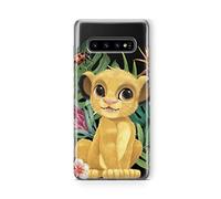 ERT GROUP mobile phone case for Samsung S10 original and officially Licensed Disney pattern Simba & Friends 004 optimally adapted to the shape of the mobile phone, partially transparent
