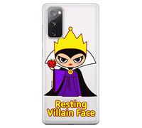 ERT GROUP mobile phone case for Samsung S20 FE / S20 FE 5G original and officially Licensed Disney pattern The Evil Queen 002 optimally adapted to the shape of the mobile phone, partially transparent