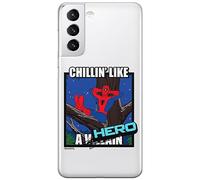 ERT GROUP mobile phone case for Samsung S21 original and officially Licensed Marvel pattern Spider Man 033 optimally adapted to the shape of the mobile phone, partially transparent