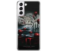 ERT GROUP mobile phone case for Samsung S21 PLUS original and officially Licensed Horror pattern It 022 optimally adapted to the shape of the mobile phone, case made of TPU